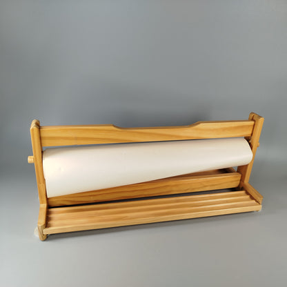 Holzpapierrollenhalter - Kunstbedarf für Mal- und Bastelprojekte