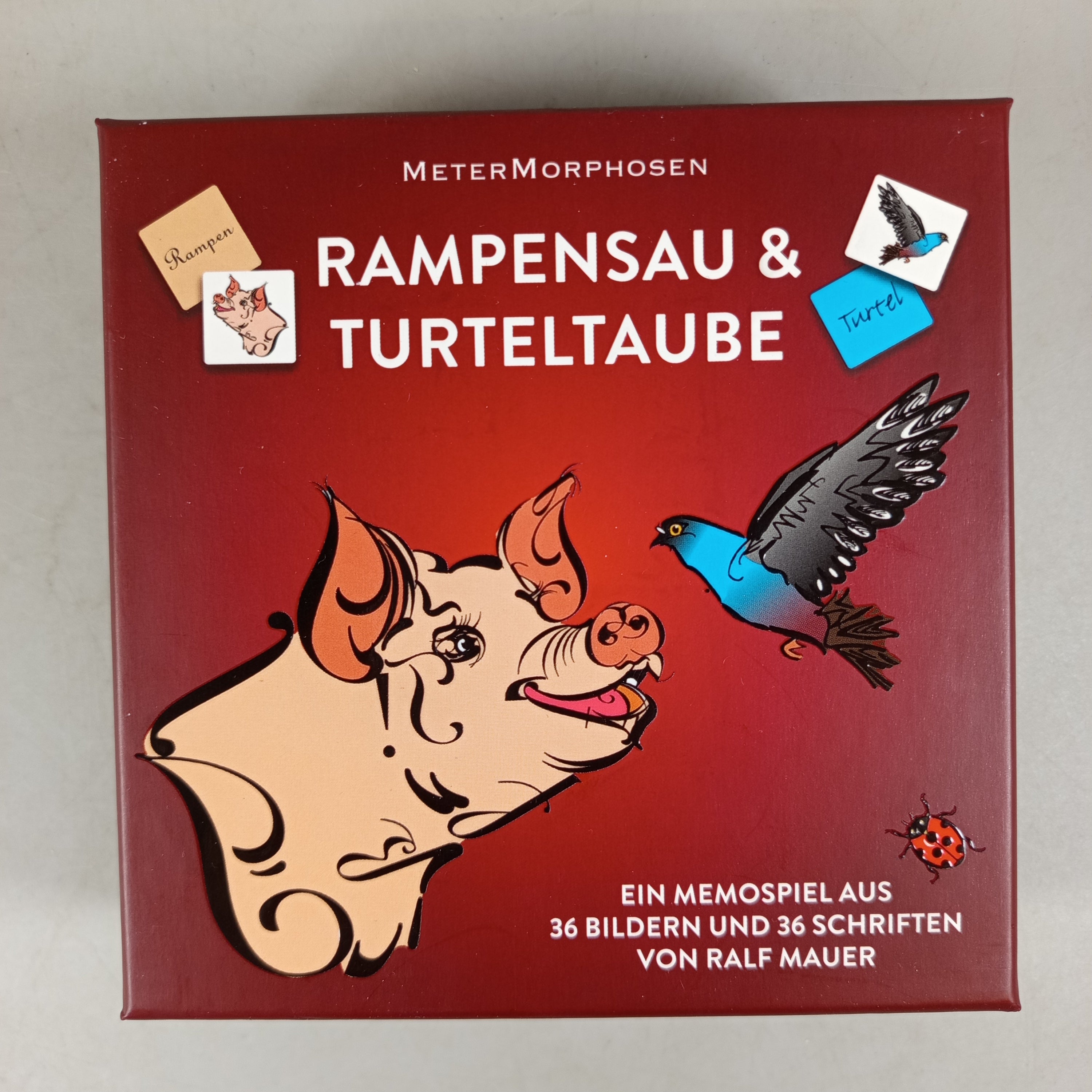 MeterMorphosen Bundle Rampensau & Turteltaube 72 Karten, ab 10 Jahre 