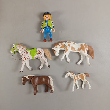 Playmobil Bundle Pferdestall 6948 Figuren ab 3 4 5 Jahre | ✅ geprüft 