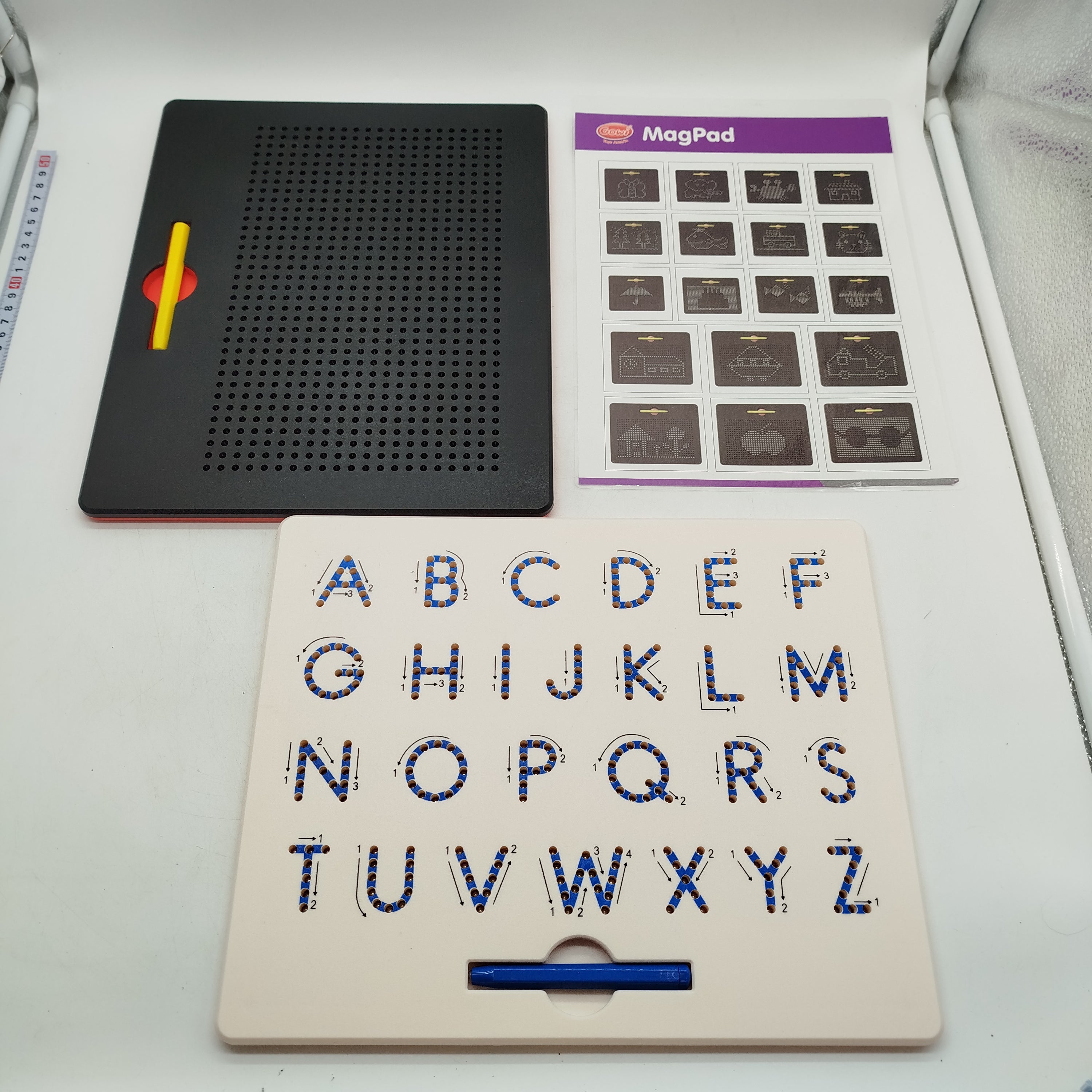 Gowi Bundle MagPad & MagPad Letter 2x Magnettafeln ab 3 4 5 Jahre | ✅ geprüft 