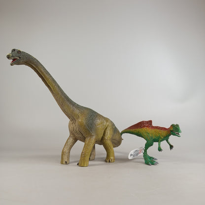Schleich Dinosaurier Set von 2 Figuren – Brachiosaurus & Dimetrodon