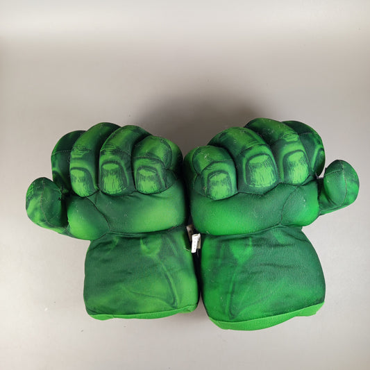 Marvel Hulk Plüschhandschuhe Set – Superheld Fäuste zum Verkleiden
