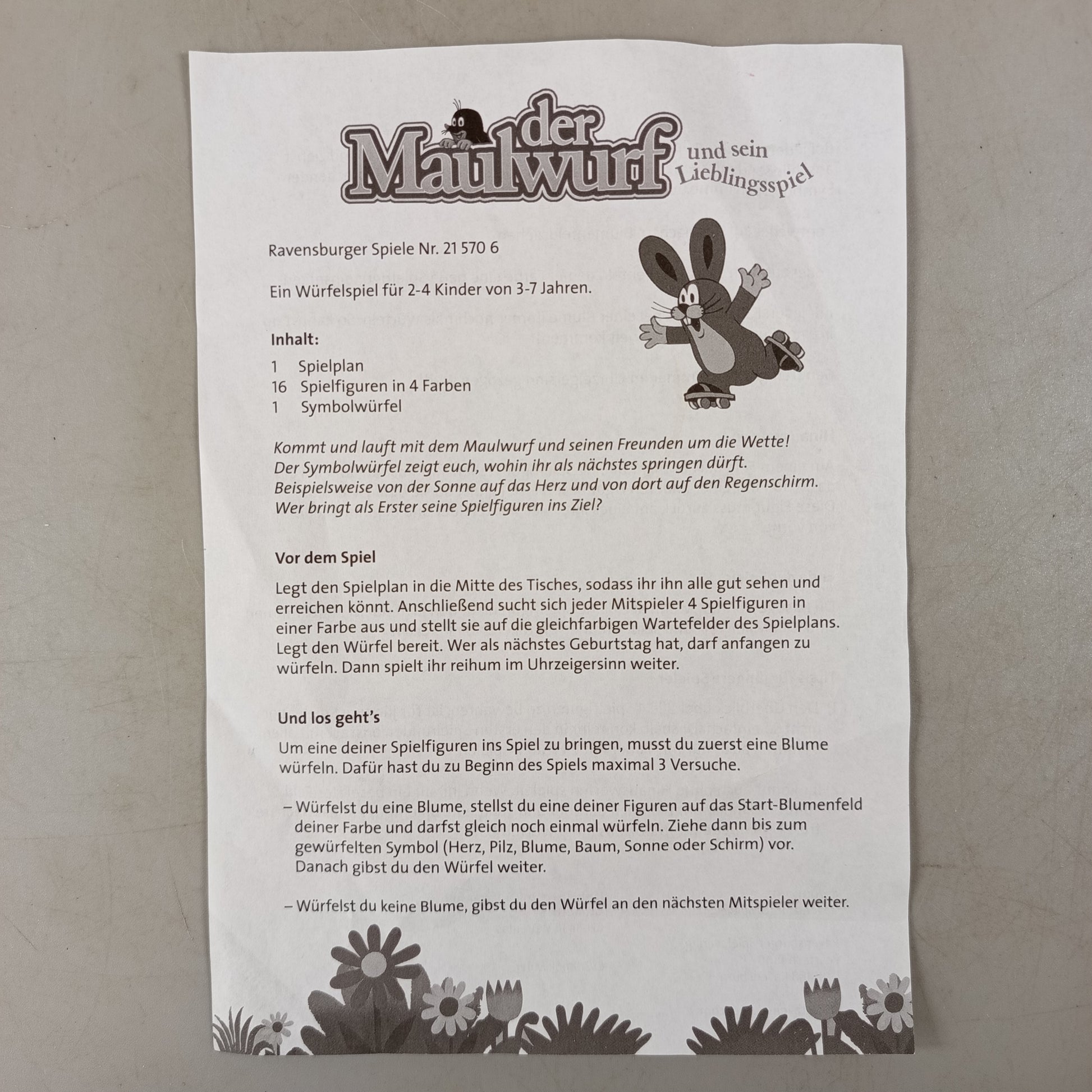 Ravensburger Bundle Maulwurf Brettspiel, gebraucht, ab 3 4 5 Jahre | ✅ geprüft 