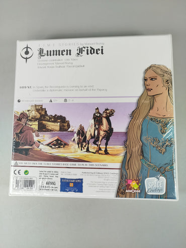 T.I.M.E Stories Brettspiel Erweiterung Lumen Fidei, OVP, neu