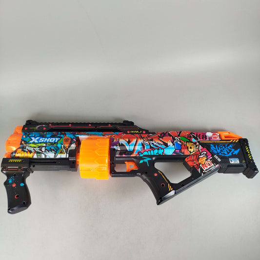 X-Shot Skins Last Stand Graffiti Blaster gebraucht, ab 6 7 8 Jahre | ✅ geprüft 