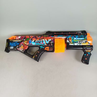 X-Shot Skins Last Stand Graffiti Blaster gebraucht, ab 6 7 8 Jahre | ✅ geprüft 