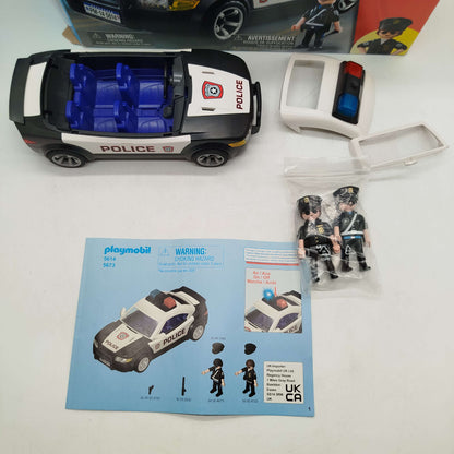 Playmobil 5673 Polizeiwagen 🚓🔵, gebraucht, ab 6 7 8 Jahre | ✅ geprüft 