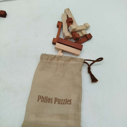 Philos Spiel 10 🧩✨ Holz Denkspiel, gebraucht, ab 6 7 8 Jahre | ✅ geprüft 