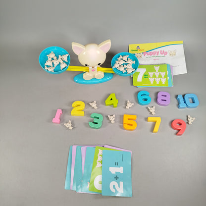 PlayMonster Puppy Up Lernspiel – Zahlenwaage mit Hunden & Karten