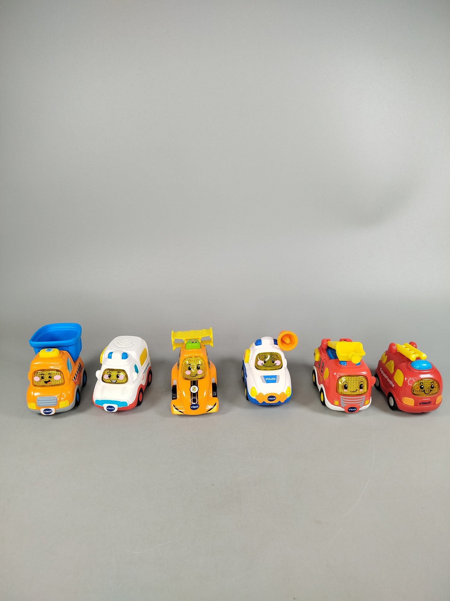 VTech Tut Tut Baby Flitzer Straßen-Set mit 6 Fahrzeugen