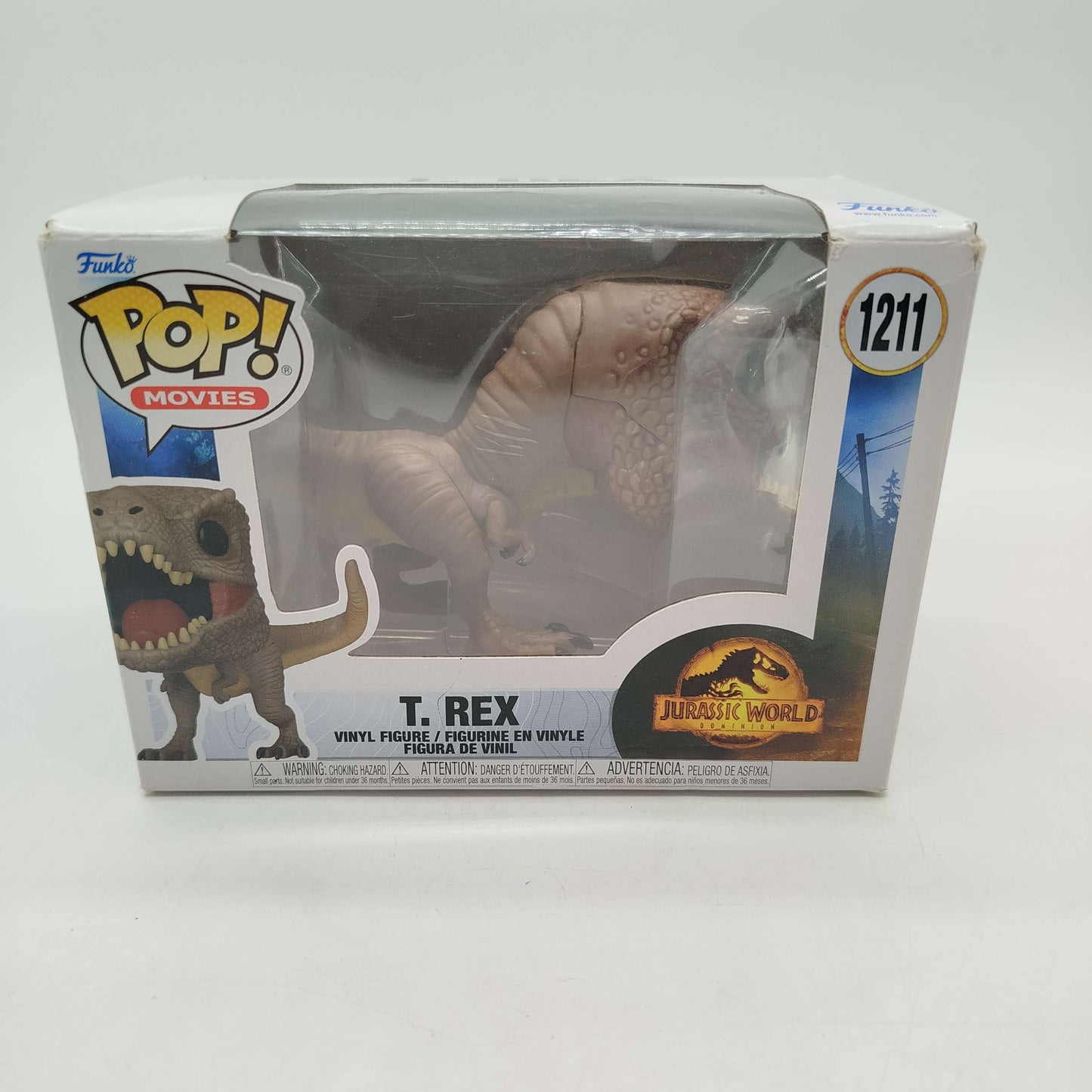 Funko Jurassic World T.Rex 1211 Figur, neu, ab 3 4 5 Jahre | ✅ geprüft 