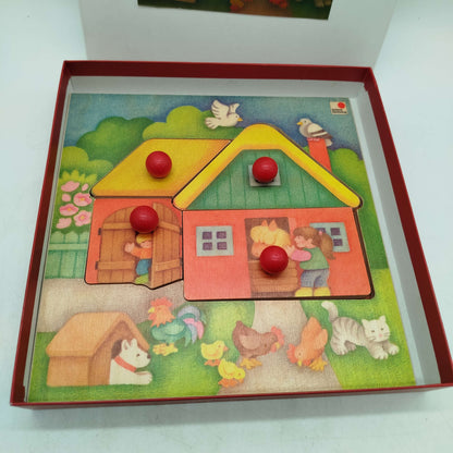 Selecta Wer wohnt wo? Holzpuzzle, gebraucht, ab 1 2 3 Jahre | ✅ geprüft 