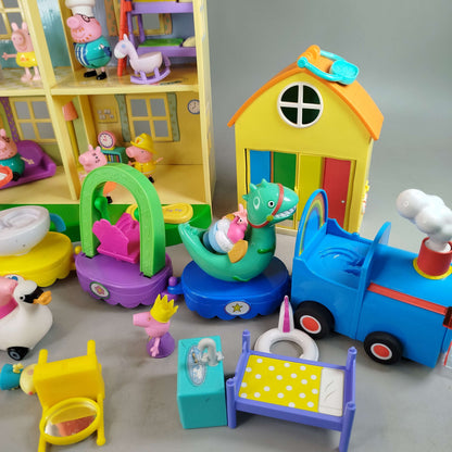 Peppa Pig Bundle 3D Puzzle & Puppenhaus Möbel