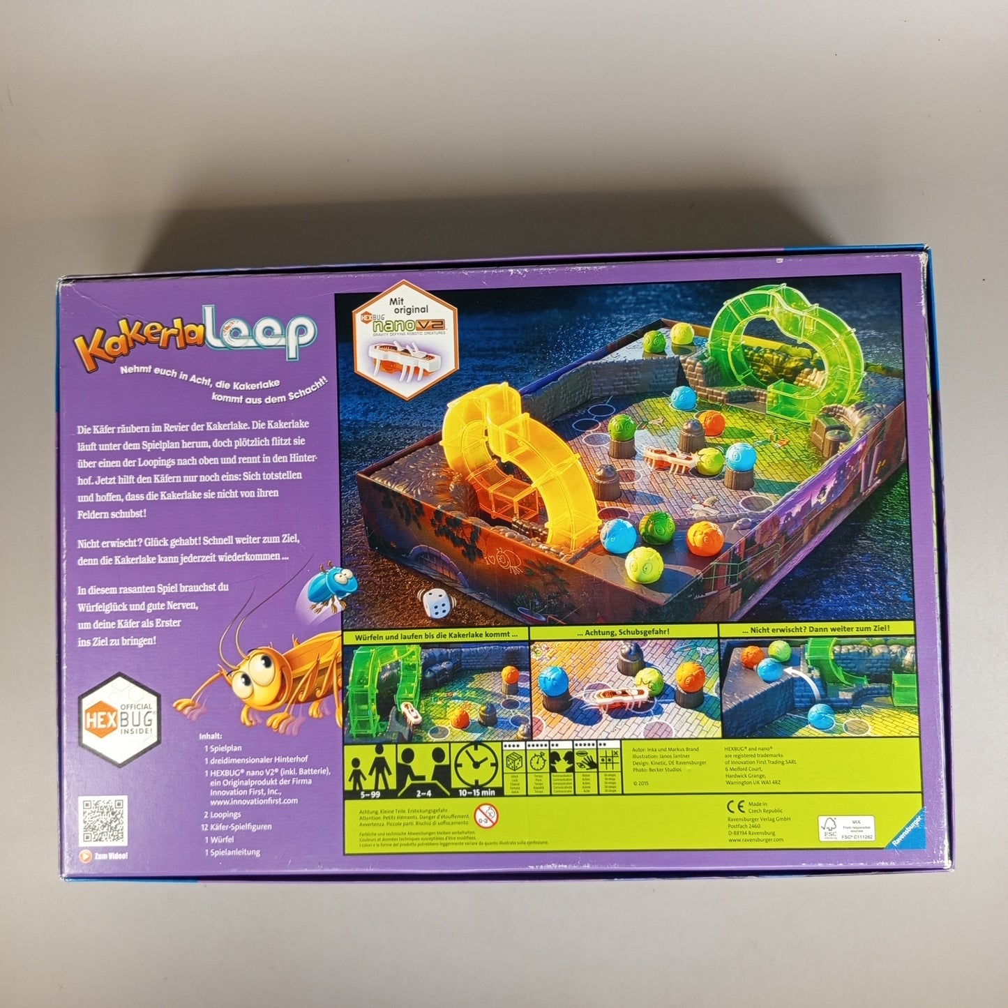 Ravensburger Brettspiel – Kakerlaloop, OVP