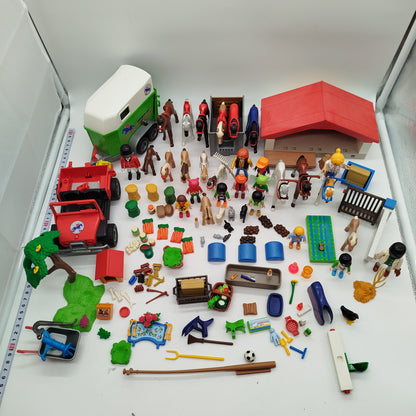 Playmobil Bundle Reiterhof Figuren & Tiere umfangreiches Set