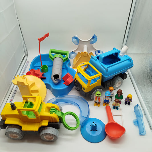 Bundle Wasserspiel Set Maxus LKW & Figuren