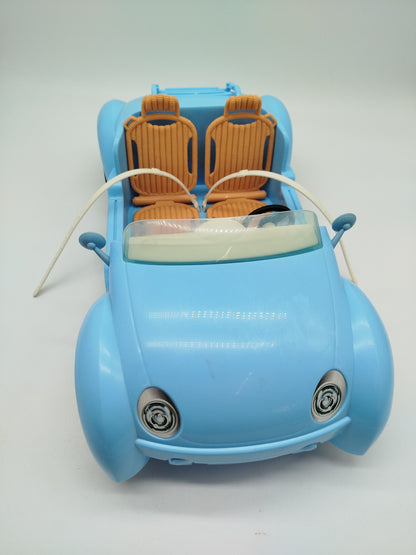 Hellblaues Barbie Cabrio Auto, Fahrzeug, ohne OVP