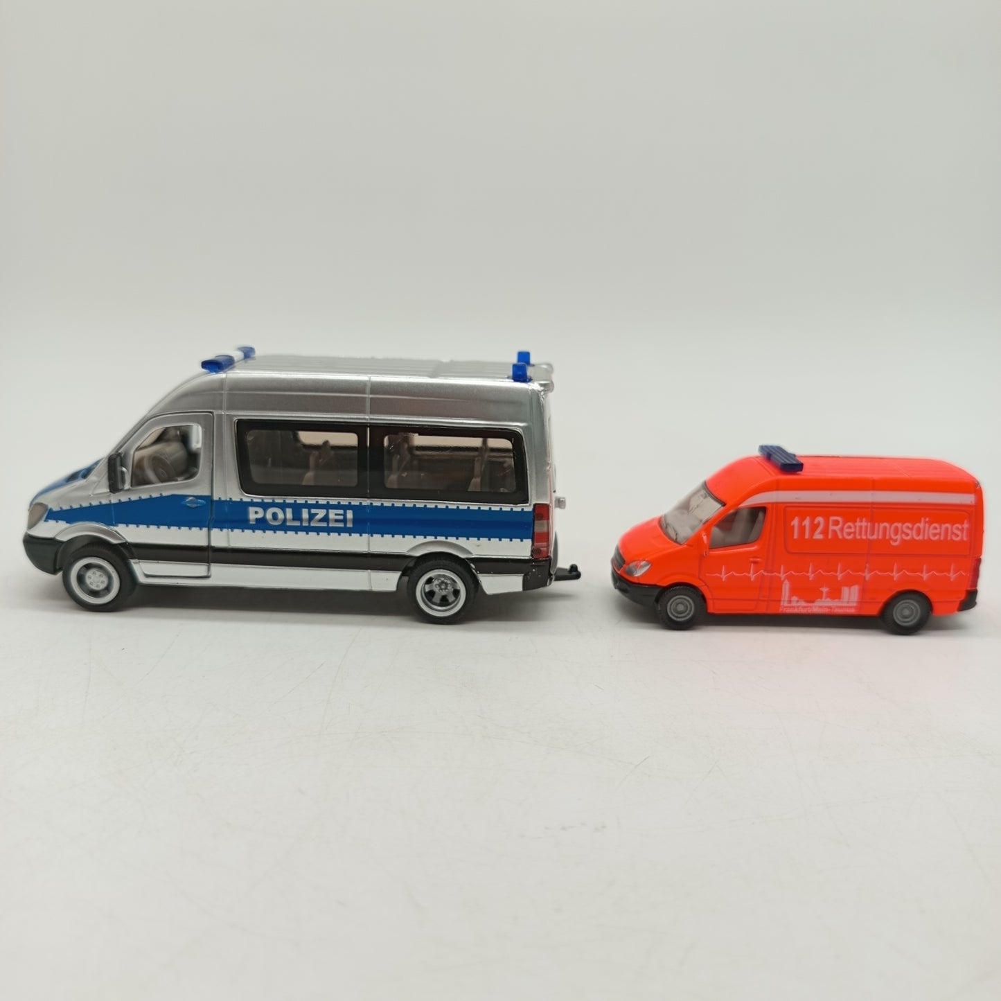 Siku Bundle 11x Polizei & Bau Autos