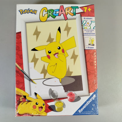 Ravensburger CreArt Malset – Pikachu, Pokémon, OVP, neu