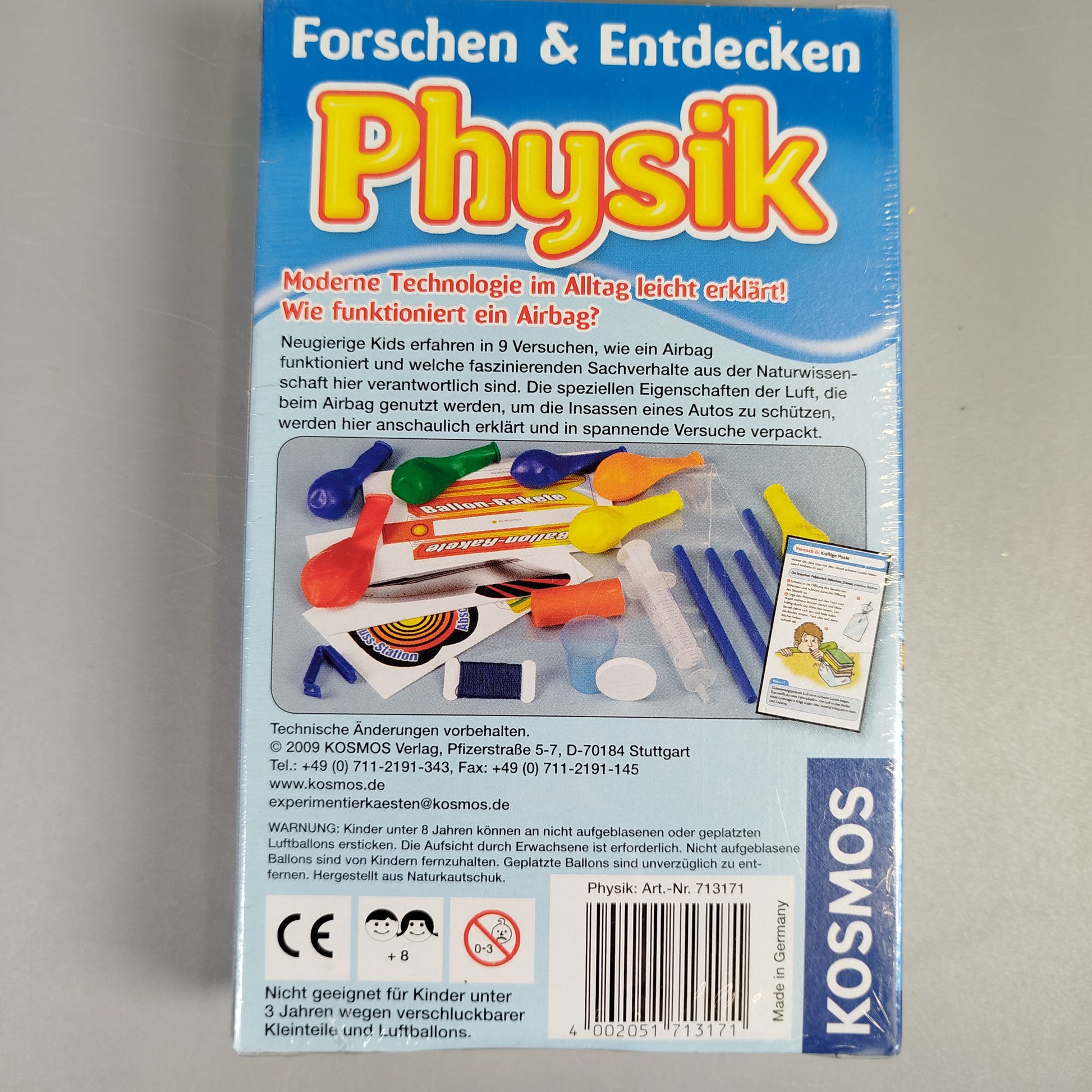 KOSMOS Experimentierset Chemie – Forschen & Entdecken, neu, OVP