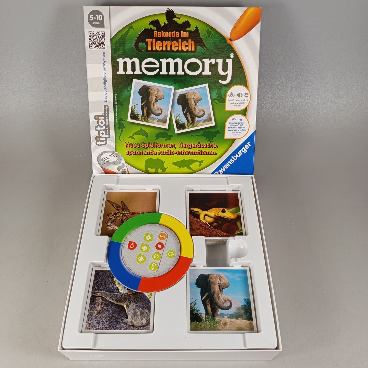 Ravensburger tiptoi Rekorde Tierreich 00519 Brettspiel