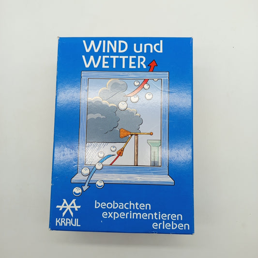 Kraul Experimentierkasten Wind und Wetter – Lernspiel Set