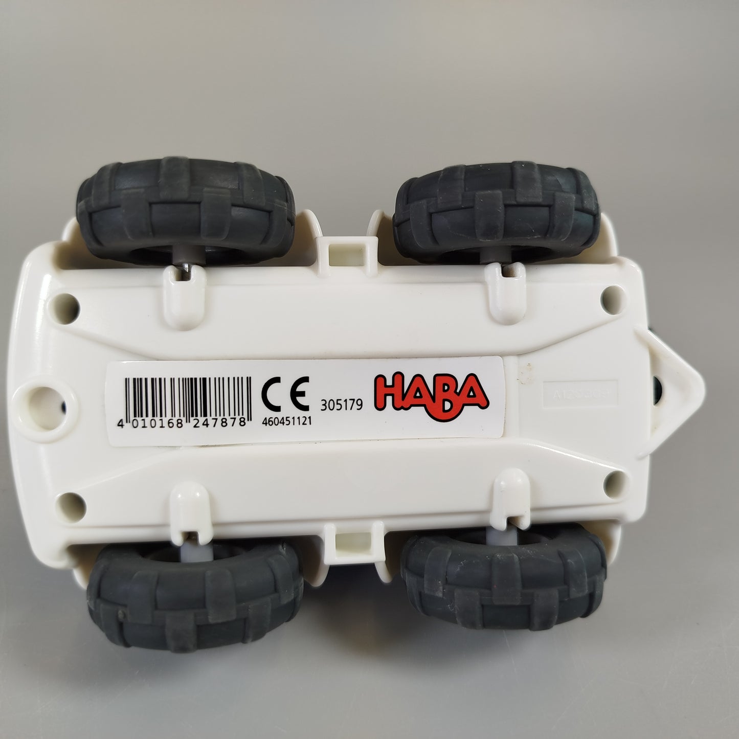  Game set: 4 in a row, letter cards & HABA car