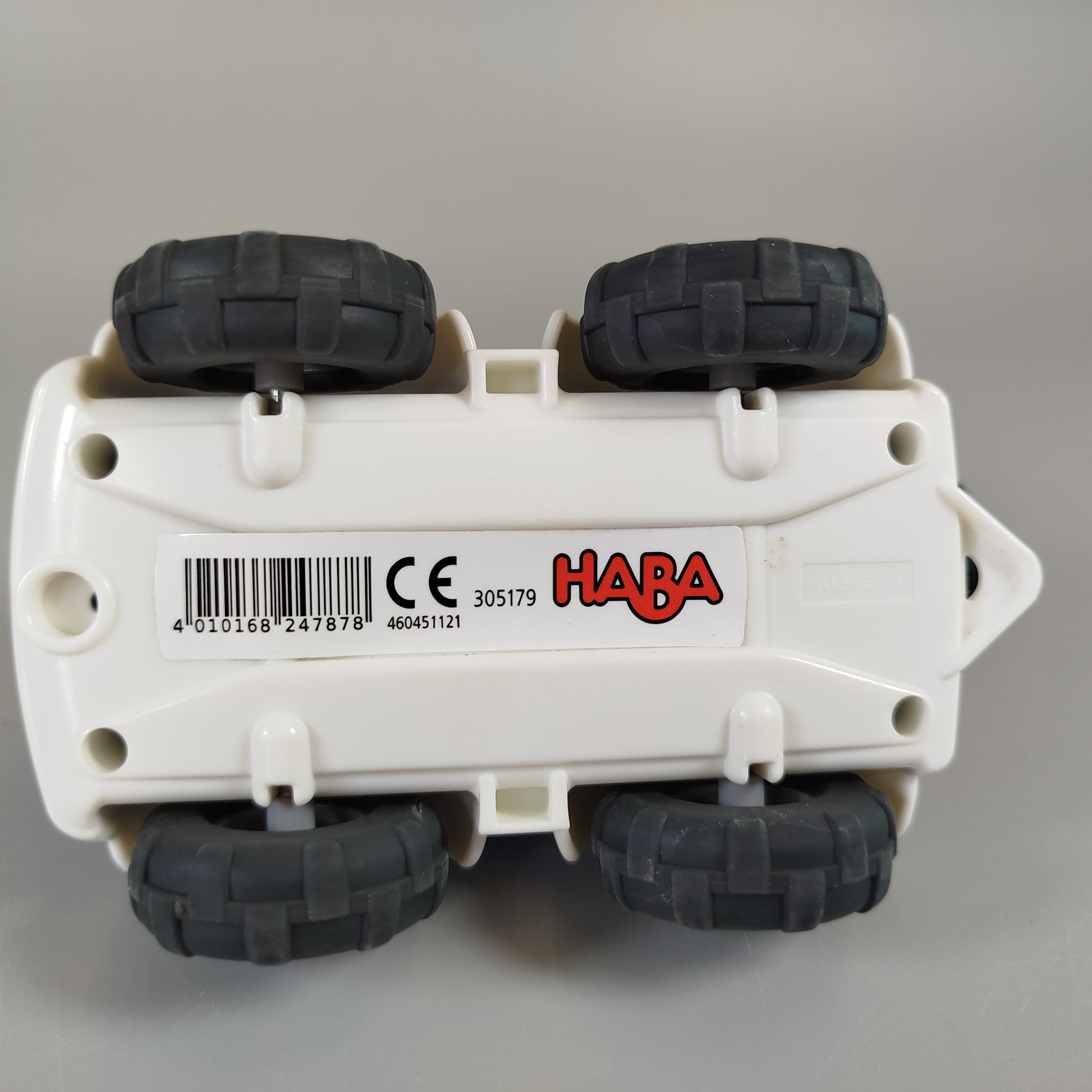  Game set: 4 in a row, letter cards & HABA car