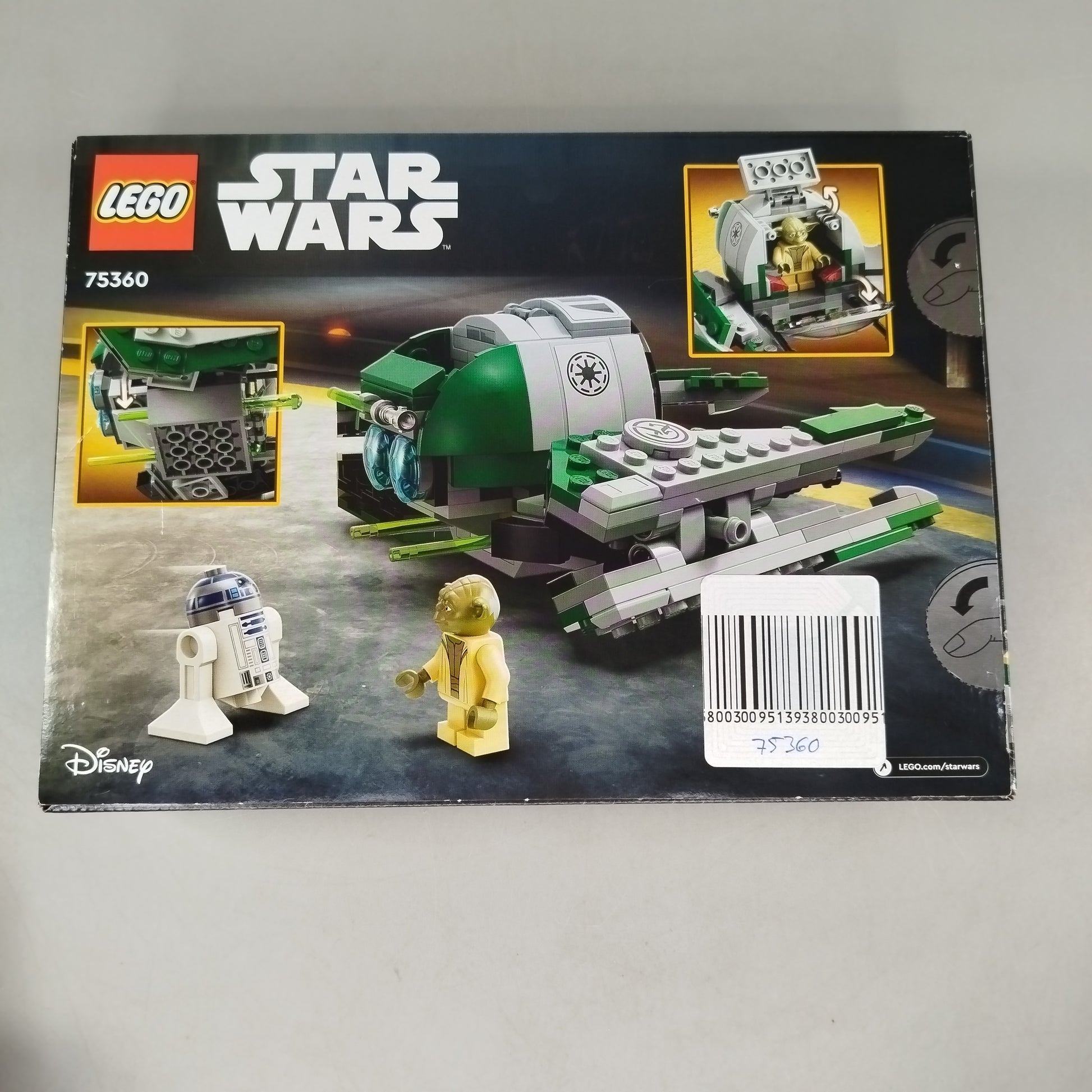 LEGO Star Wars 75360 – Yodas Jedi Starfighter, neu, OVP