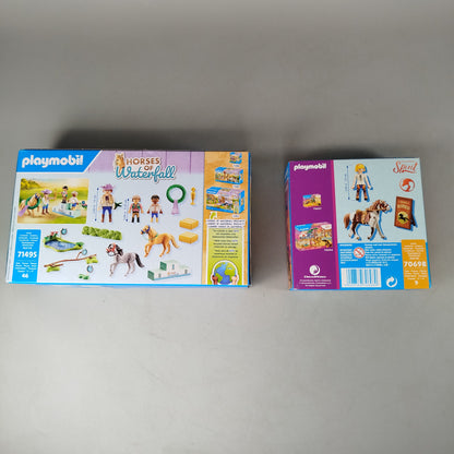 Playmobil Bundle Horses & Spirit 71495 70698 Pferde Figuren Neu