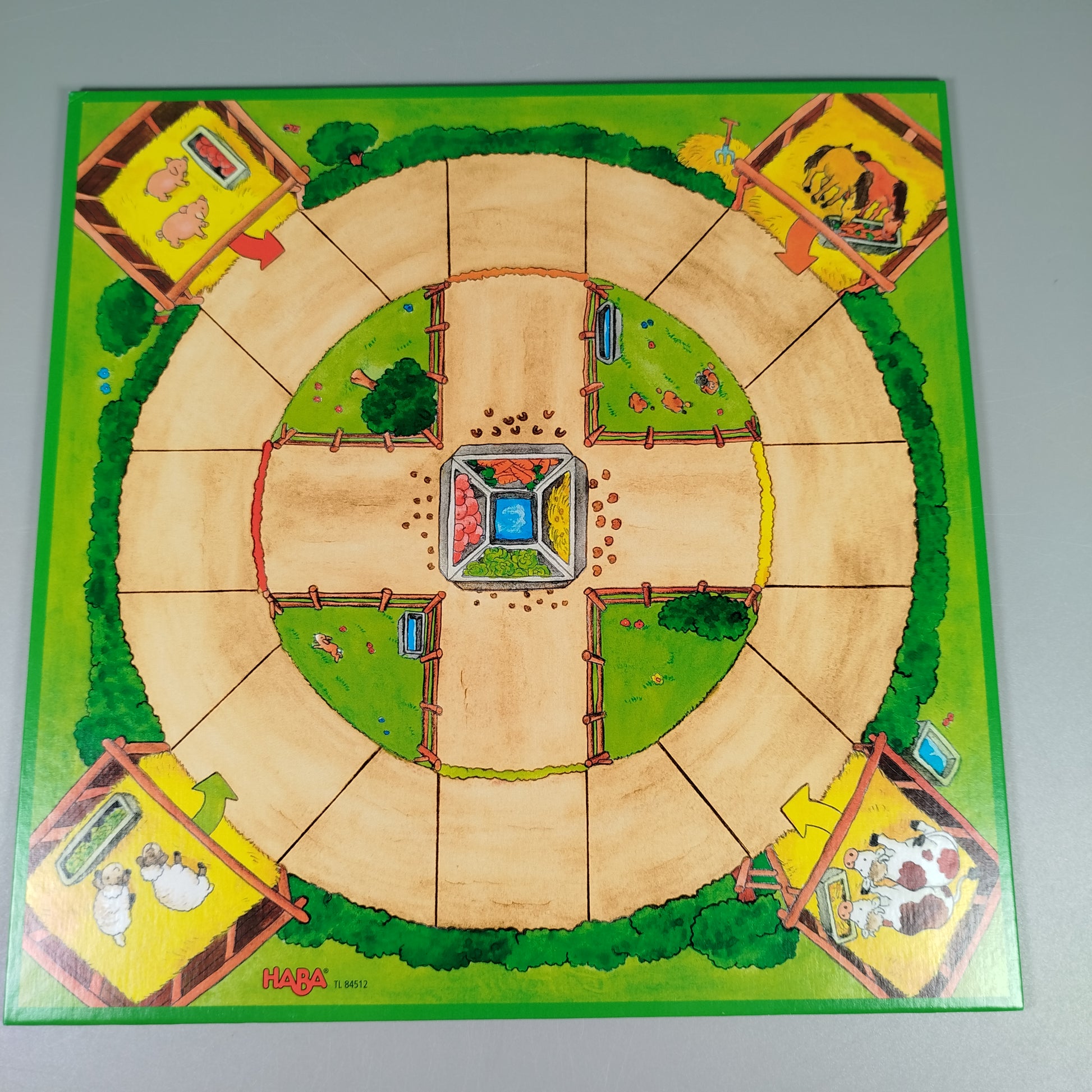 HABA Mein erster Spieleschatz – Brettspiel-Set für Kinder