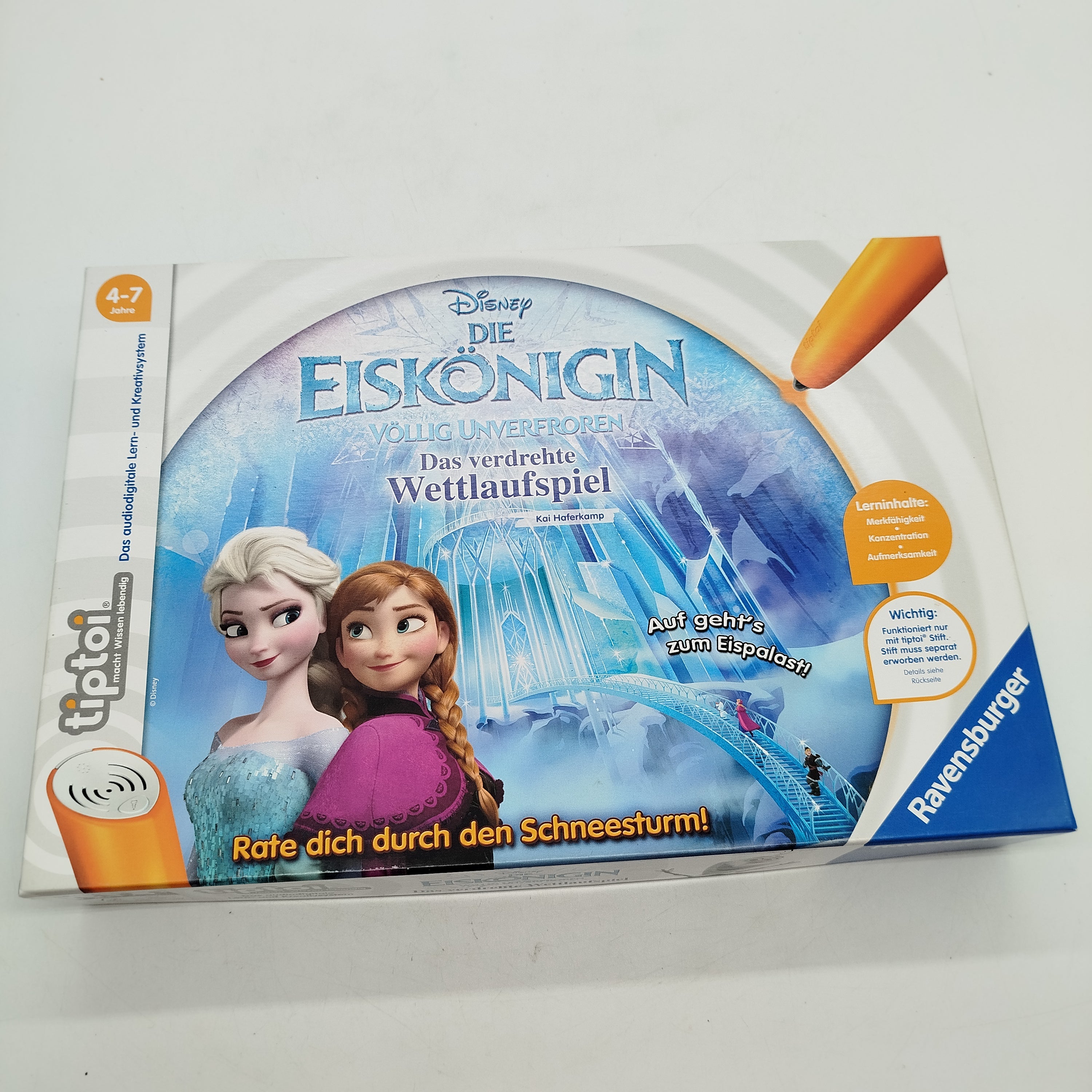 Ravensburger Eiskönigin Brettspiel 00007,gebraucht,ab 6 7 8 Jahre | ✅ geprüft 