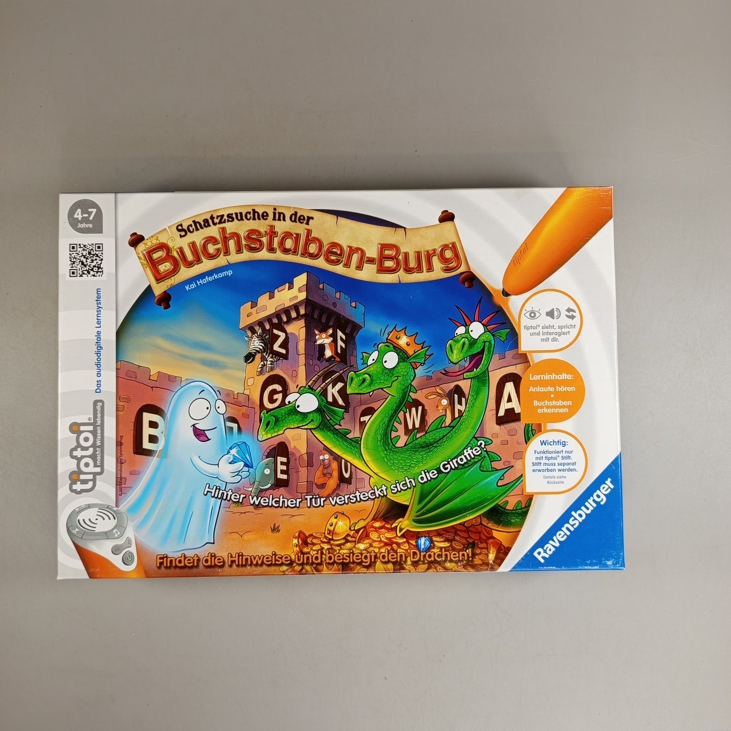 Ravensburger Tiptoi Lernspiel Set von 3 Spielen – Dein Körper und Du, OVP