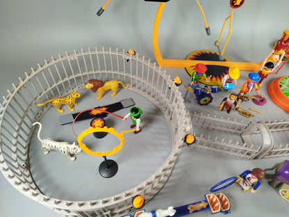 Playmobil vintage Zirkus-Set 4233, 4236 – Figuren & Tiere, wie neu