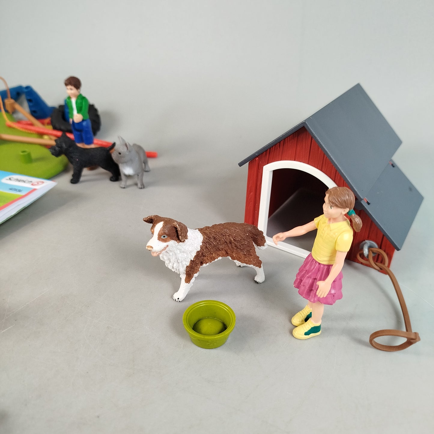 Schleich Bundle Haustiere Set von 4 42420 42536 42291 42376 gebraucht ab 3 Jahre 