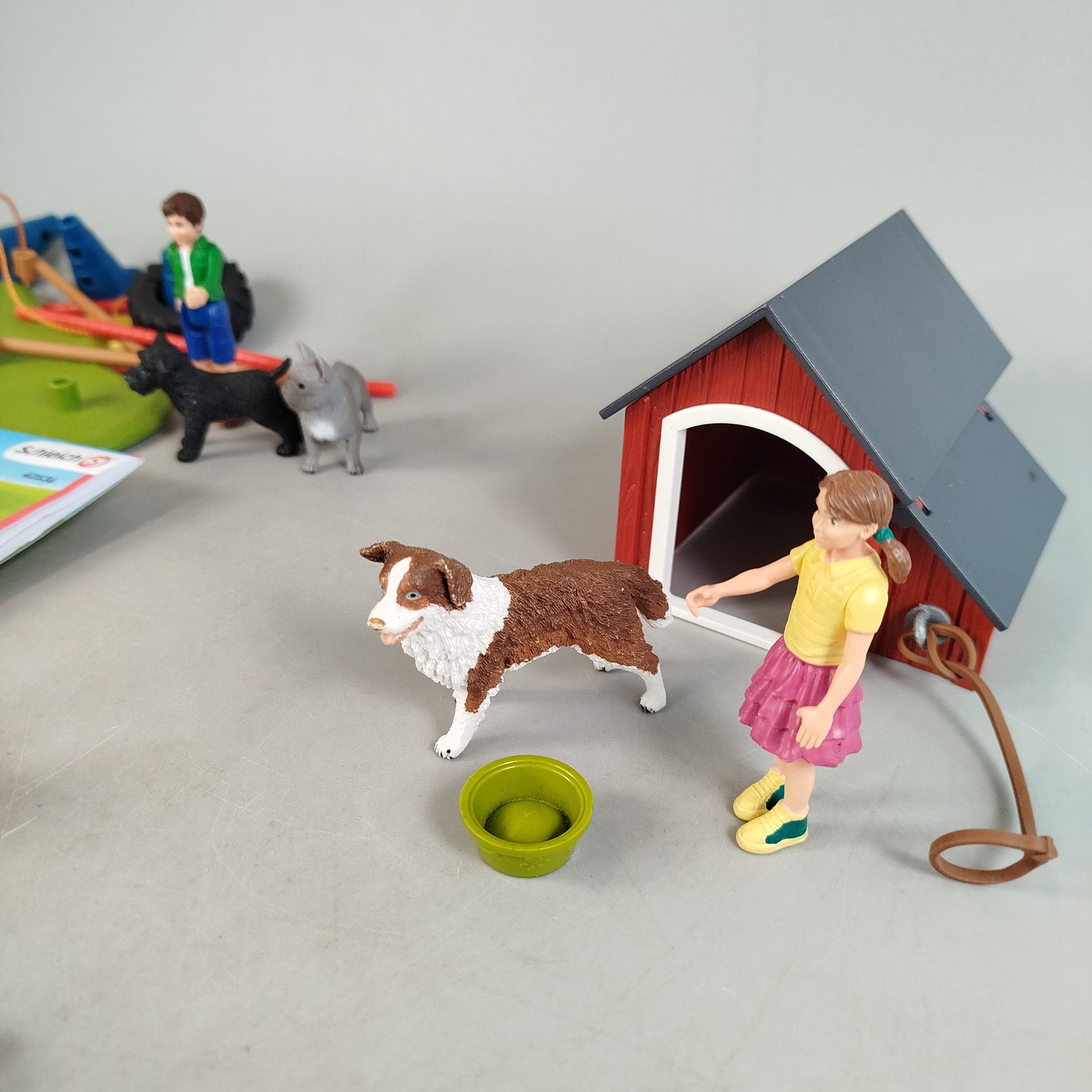 Schleich Bundle Haustiere Set von 4 42420 42536 42291 42376 gebraucht ab 3 Jahre 