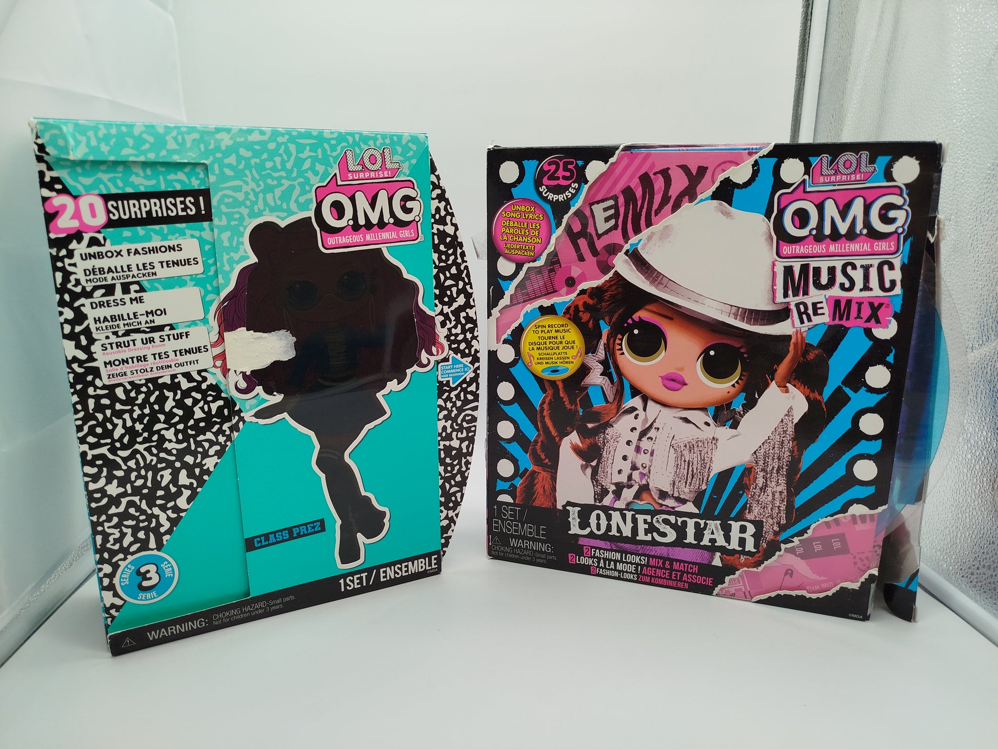 2 L.O.L. Modepuppen mit Accessoires