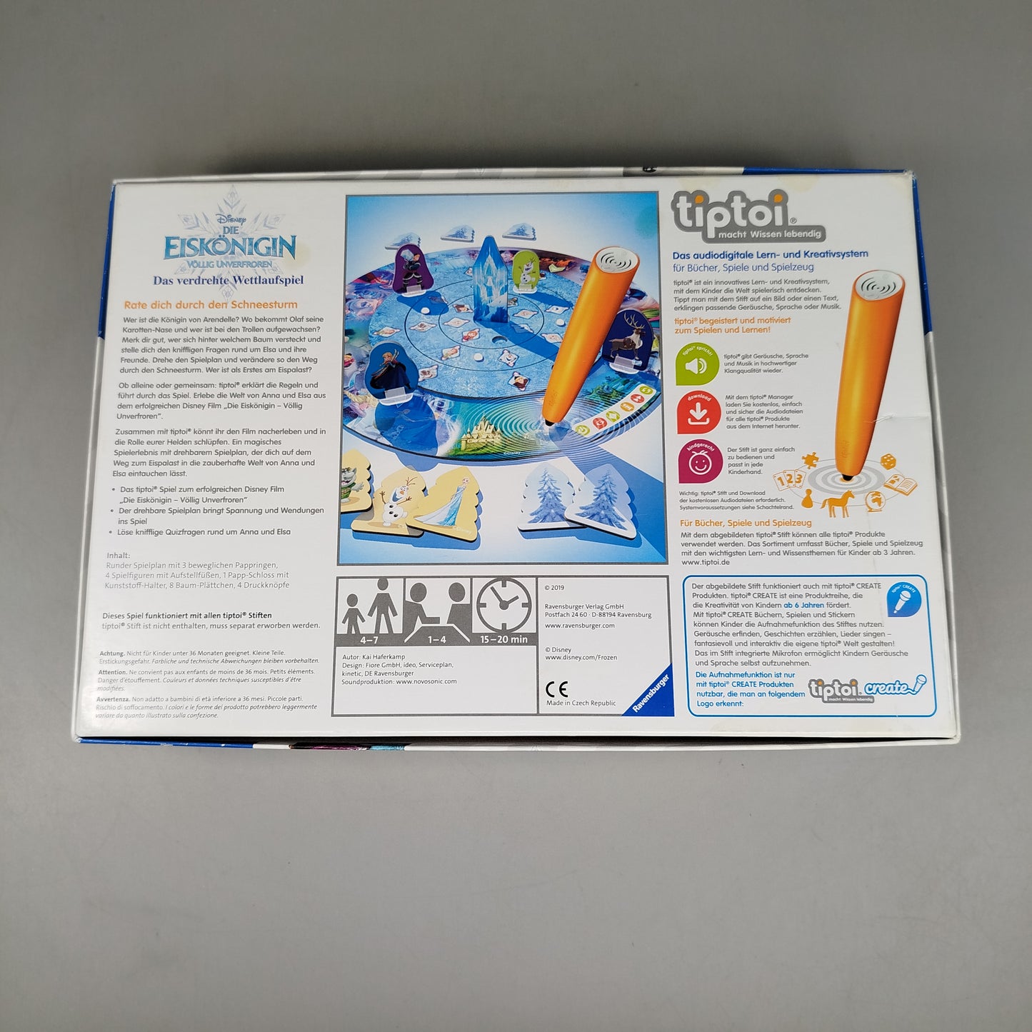 Ravensburger Tiptoi Die Eiskönigin Brettspiel