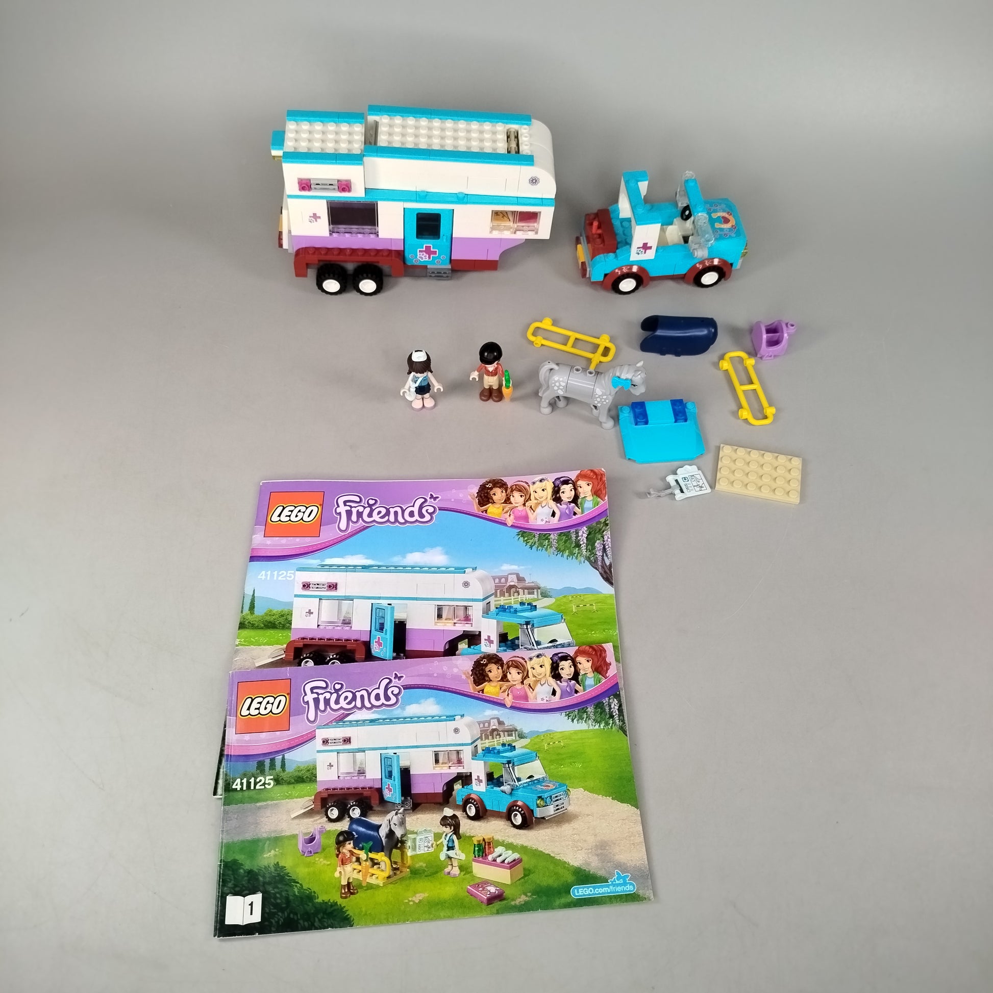 LEGO Friends 🧱✨ Tierarztmobil 41125, gebraucht, ab 6 7 8 Jahre | ✅ geprüft 