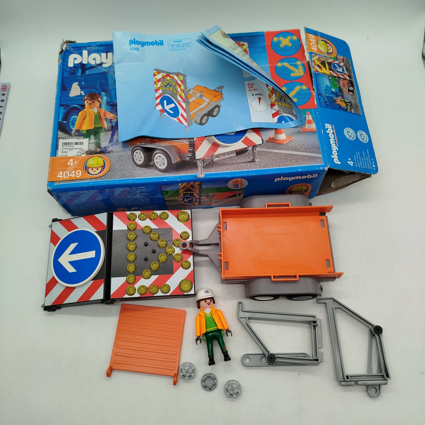 Playmobil Bundle Baustelle 4048 4049 Set von 2 Bauset