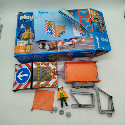 Playmobil Bundle Baustelle 4048 4049 Set von 2 Bauset
