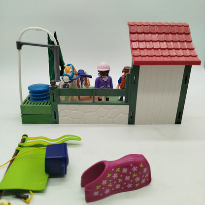 Playmobil Pferdewaschplatz 6929 Set, gebraucht, ab 6 7 8 Jahre | ✅ geprüft 