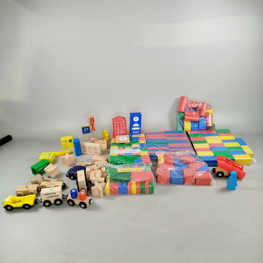 Bundle Holzspielzeug x120 Teile Set