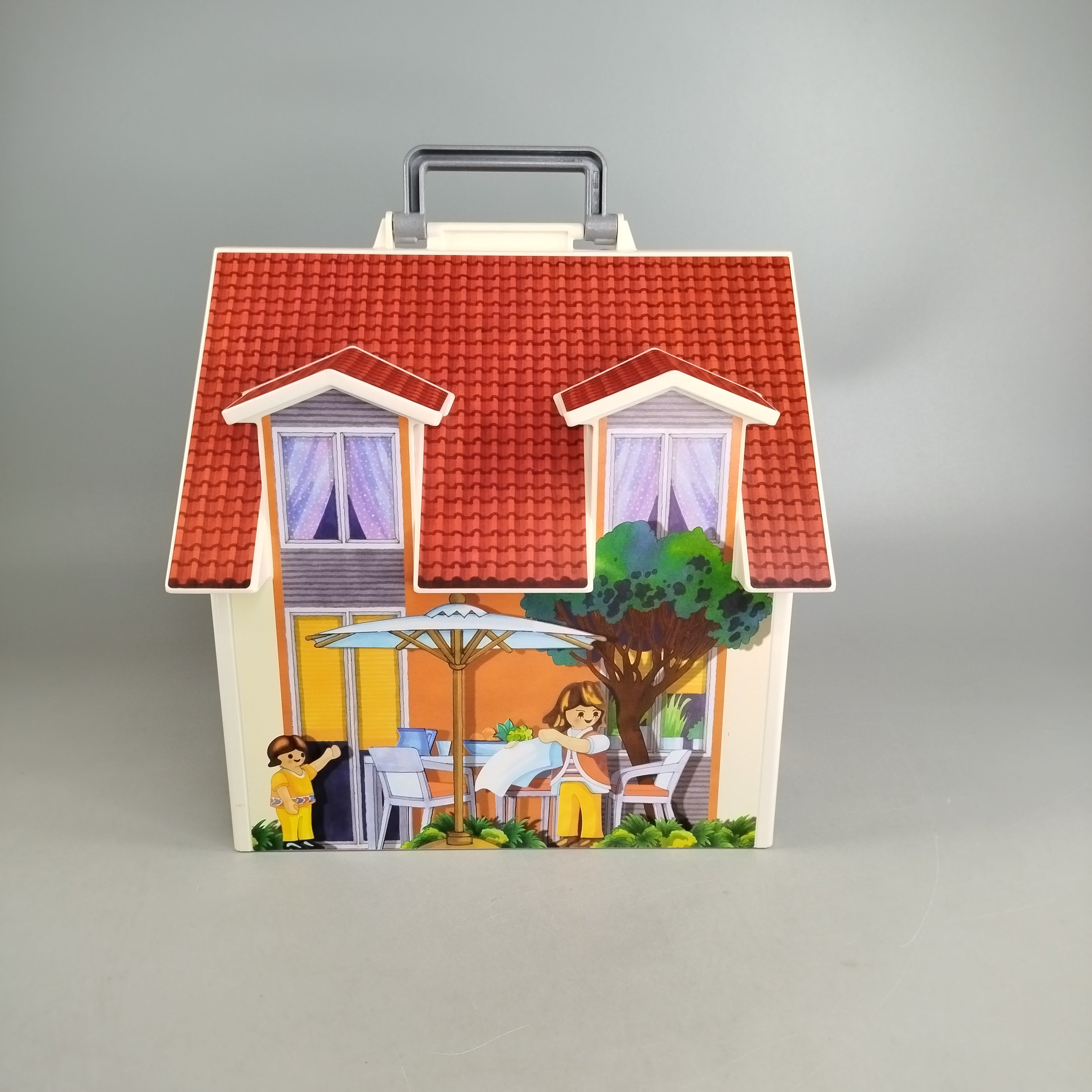 Playmobil Puppenhaus – Modernes Mitnahmehaus mit Figuren & Zubehör Set