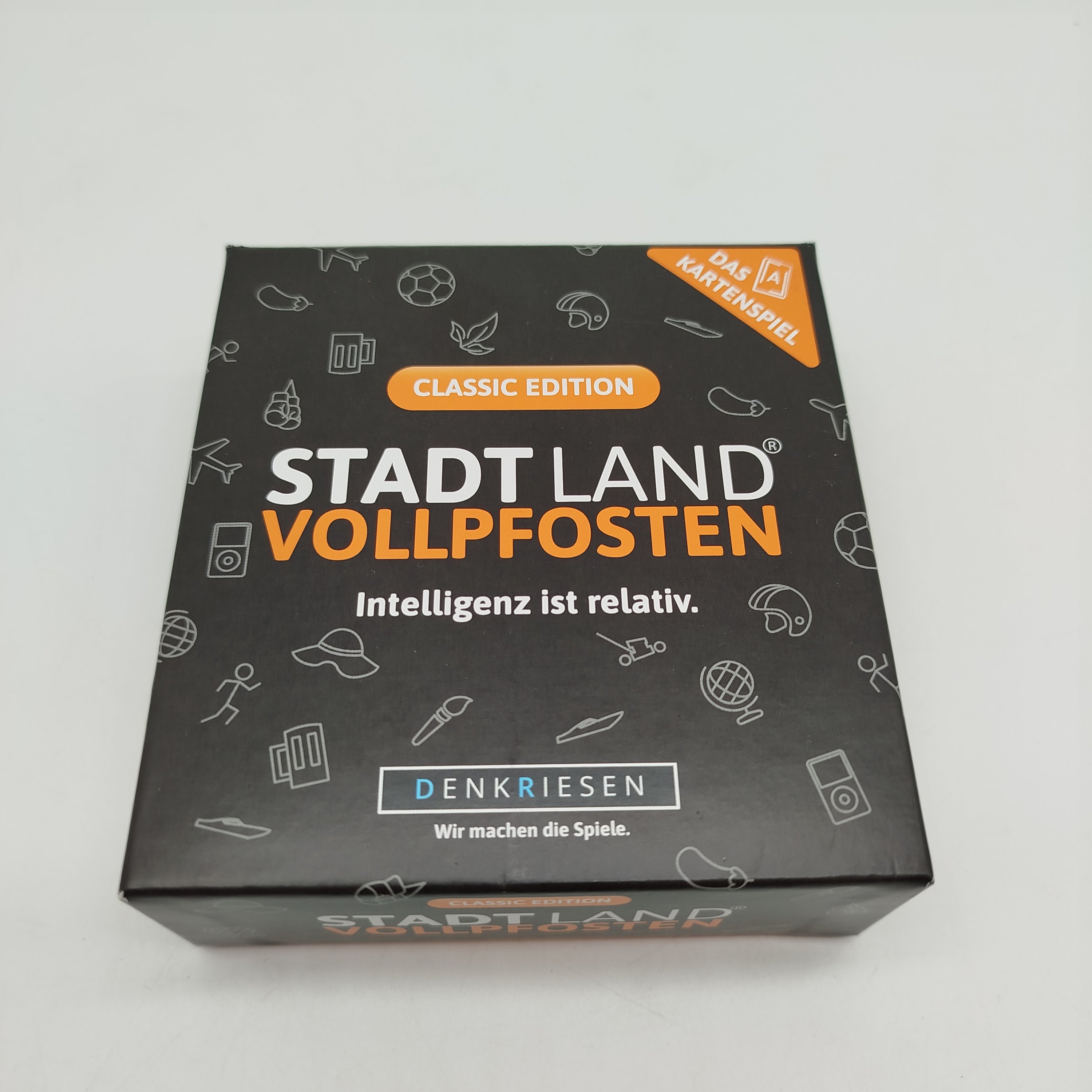 DENKRIESEN Kartenspiel Stadt Land Vollpfosten Classic Edition, OVP
