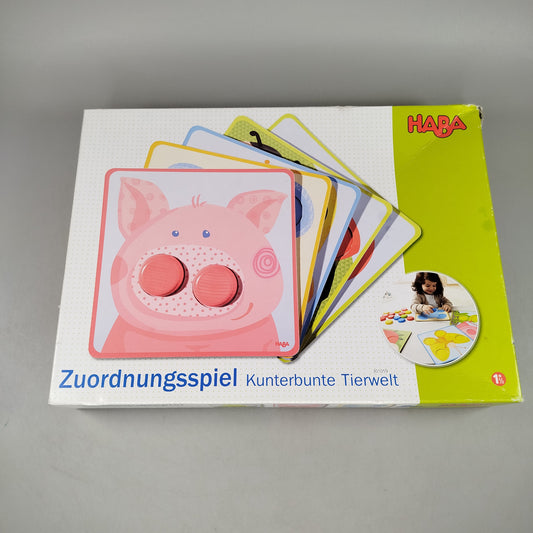 HABA Zuordnungsspiel Kunterbunte Tierwelt