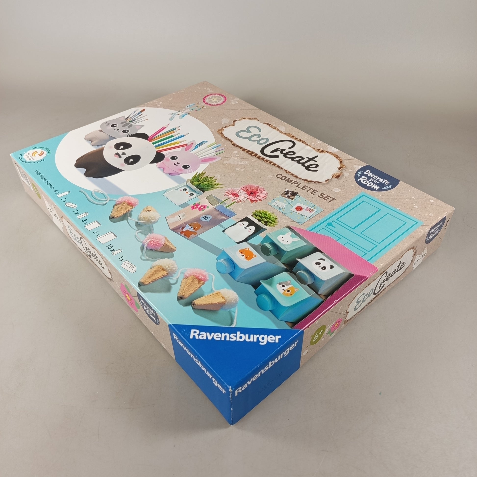 Ravensburger EcoCreate ✂️🎀 Bastelset, neu, ab 6 7 8 Jahre | ✅ geprüft 