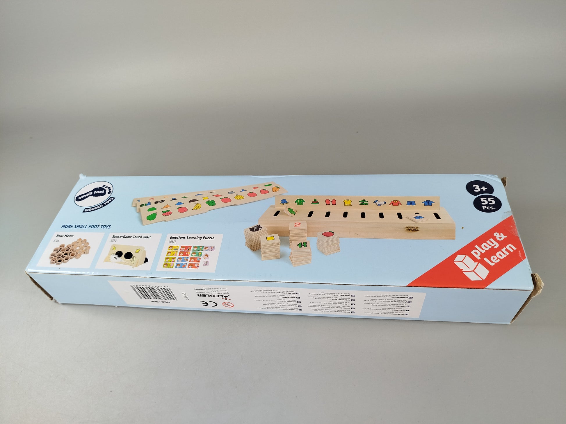 Small Foot Sortierspiel Play & Learn 55 Teile