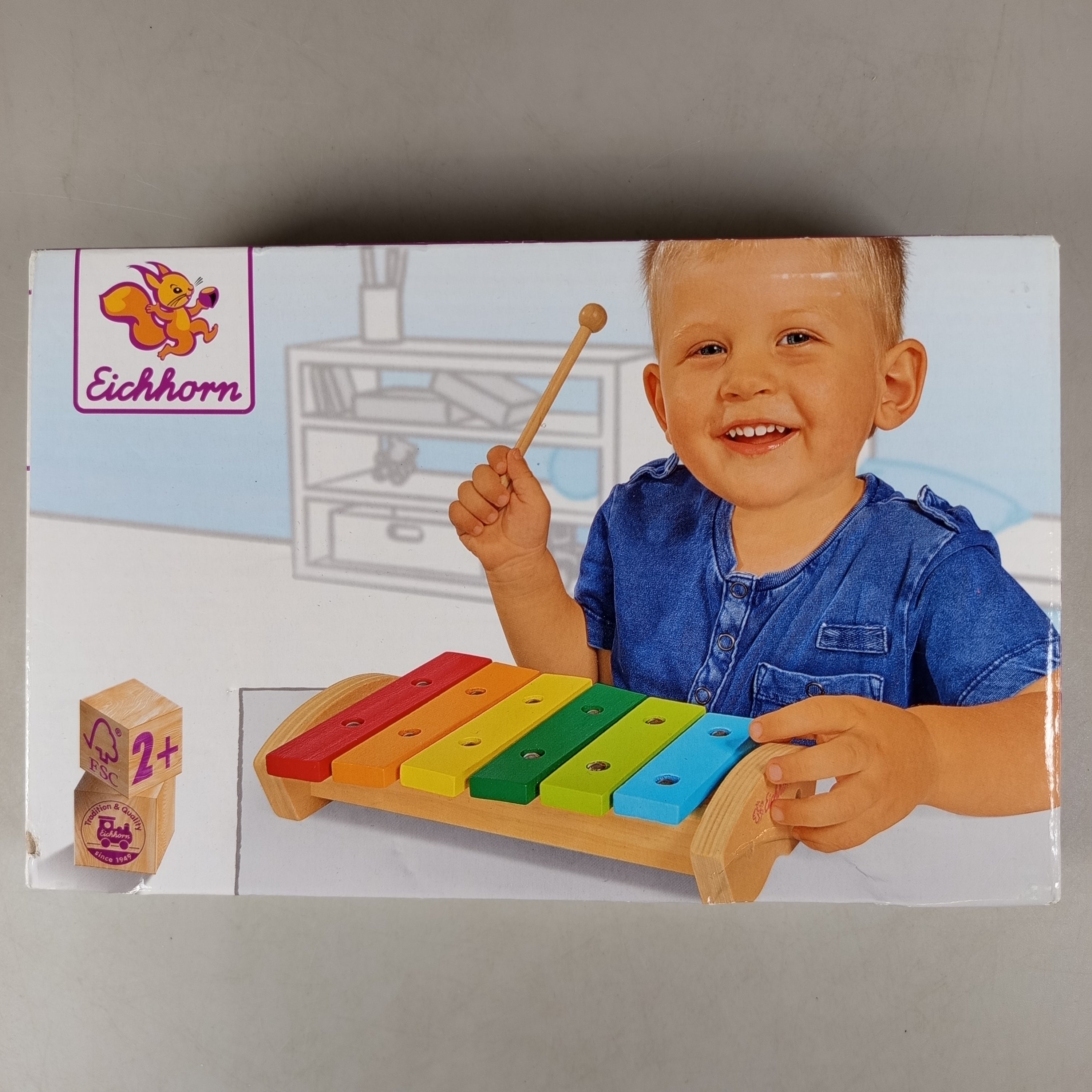 Eichhorn Holz Xylophon 100005075, gebraucht, ab 2 3 4 Jahre | ✅ geprüft 