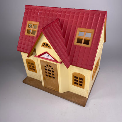 Sylvanian Families Gemütliches Ferienhaus Epoch, Starter Haus, rotes Dachhaus